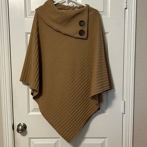LeModa Tan Poncho